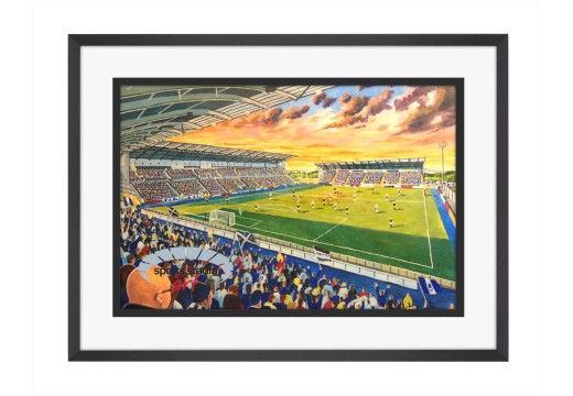 Falkirk Stadium Fine Art Print - Falkirk FC Falkirk Stadium Fine Art Print - Falkirk FC